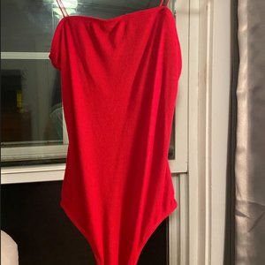 Red Bodysuit